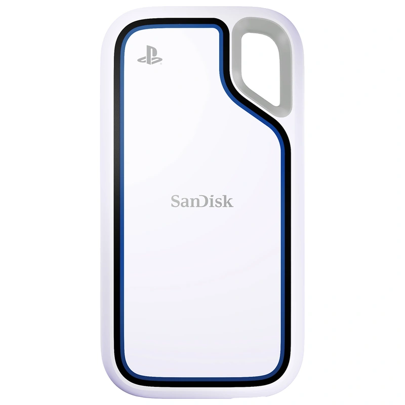 SSD Externo SanDisk 1TB Extreme PS5 Portátil USB-C 3.2 - Branco (SDSSDE62P-1T00-G25)