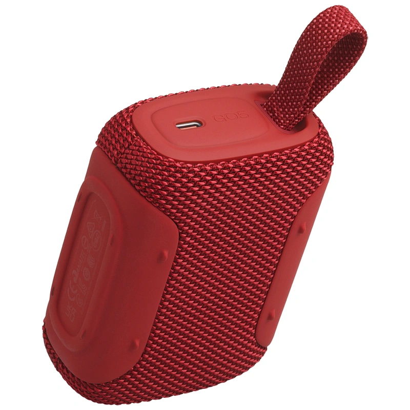 Caixa de Som JBL GO 5 Bluetooth - Vermelho 4.8W IP68 JBLGO5REDAM - Imagem 3
