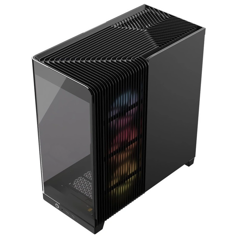 Gabinete Gamer Corsair Frame 4500X RS-R CC-9011314-WW Mid Tower 3 Cooler ARGB - Preto - Imagem 4