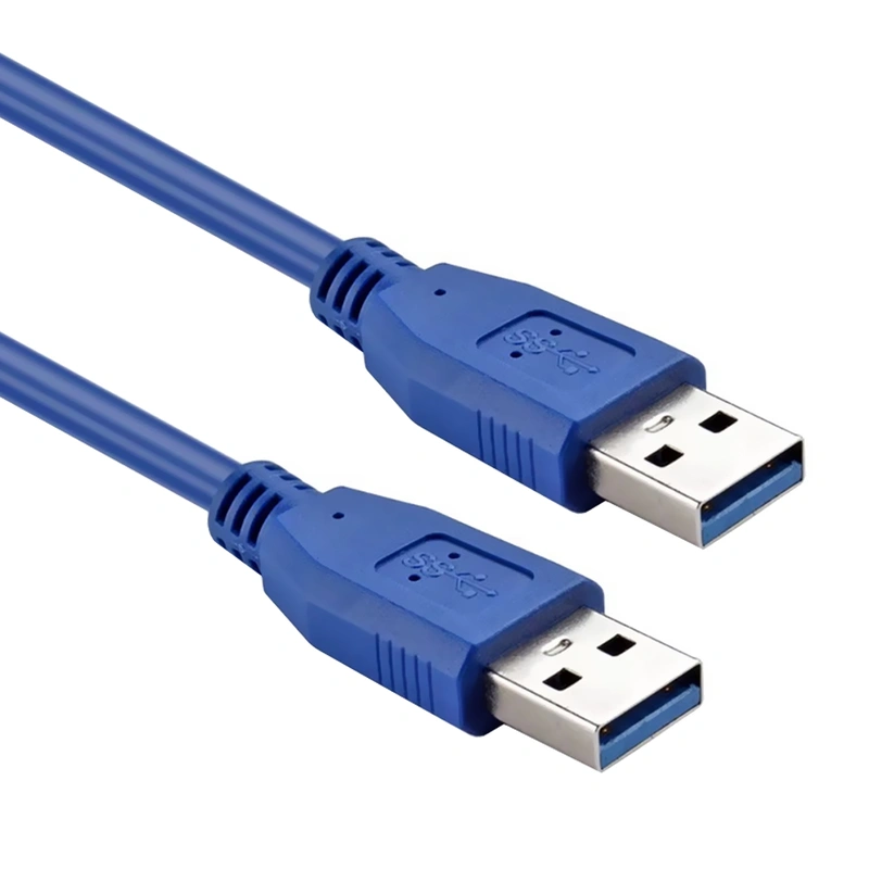 Cabo de Extensão USB 3.0 MachoMacho 1.8M - Azul USB 3.0 Macho para USB Macho - Imagem 2