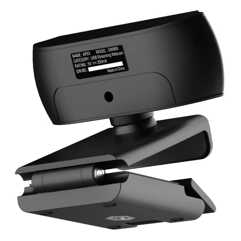 Webcam Redragon GW900-1 Apex 1080P FHD - Preto USB - Imagem 3
