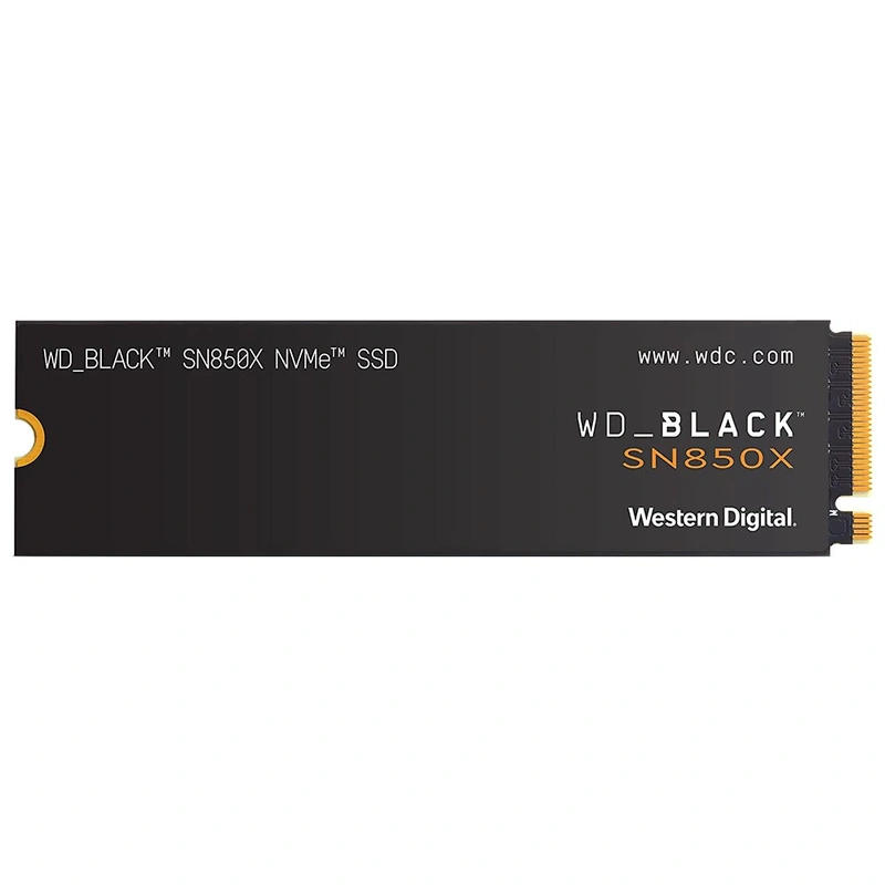 SSD Western Digital M.2 2TB SN850X Black NVMe - WDS200T2X0E-00BCA0 PCIe Gen 4 x4