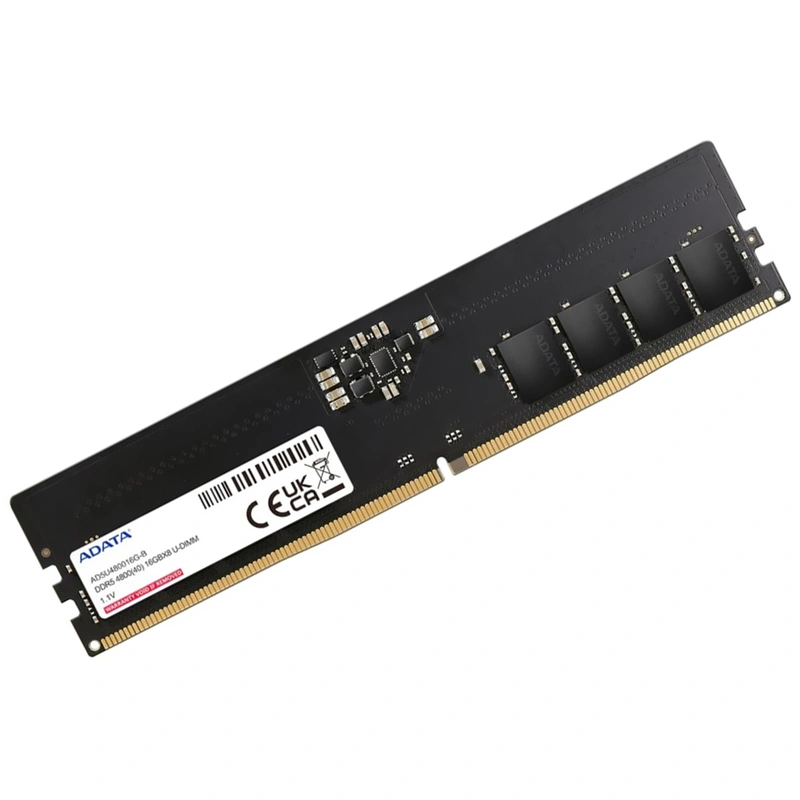 Memória RAM ADATA DDR5 16GB 4800MHz - AD5U480016G-S UDIMM CL40 - Imagem 2
