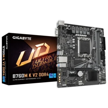 Placa Mãe Gigabyte B760M K V2 DDR4 Socket LGA 1700 VGA DDR4 Intel B760