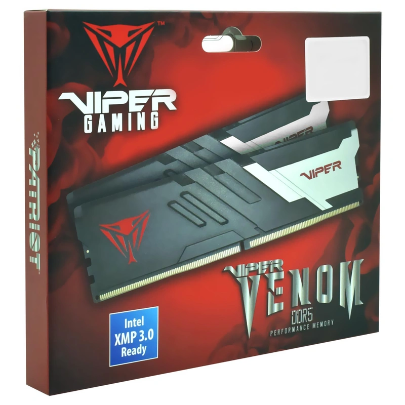Memória RAM Patriot Viper Venom DDR5 32GB (2x16GB) 7400MHz - Preto Prata (PVV532G740C36K) - Imagem 3