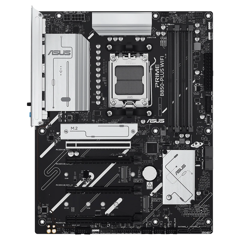 Placa Mãe ASUS Prime B850-PLUS Wi-Fi Socket AM5 DDR5 AMD B850 ATX - Imagem 3
