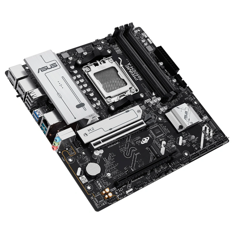 Placa Mãe ASUS Prime B650EM-A Socket AM5 DDR5 AMD B650 Micro ATX - Imagem 2