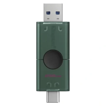 Pendrive Kingston DataTraveler Duo 256GB USB 3.2 USB-C - Verde (DTDEG2256GB)