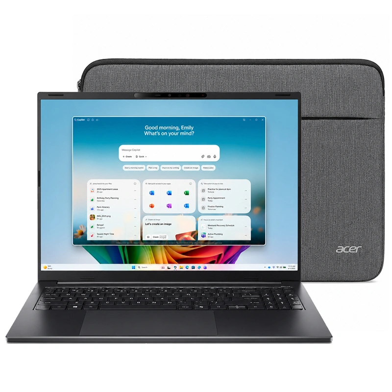 Notebook Acer Swift GO 16 AI SFG16-A71T-R87F AMD Ryzen AI 9 465 Tela Touch WUXGA 16