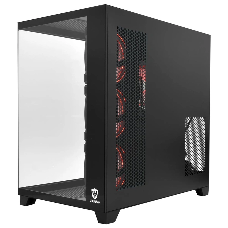 Gabinete Gamer Satellite K896 ATX 4 Cooler - Preto - Imagem 3
