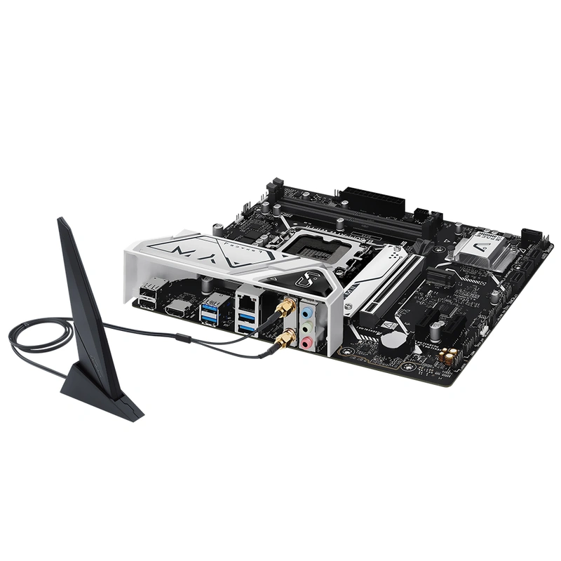 Placa Mãe ASUS B760M-AYW Wi-Fi II Socket LGA 1700 DDR5 Intel B760 Micro ATX - Imagem 2