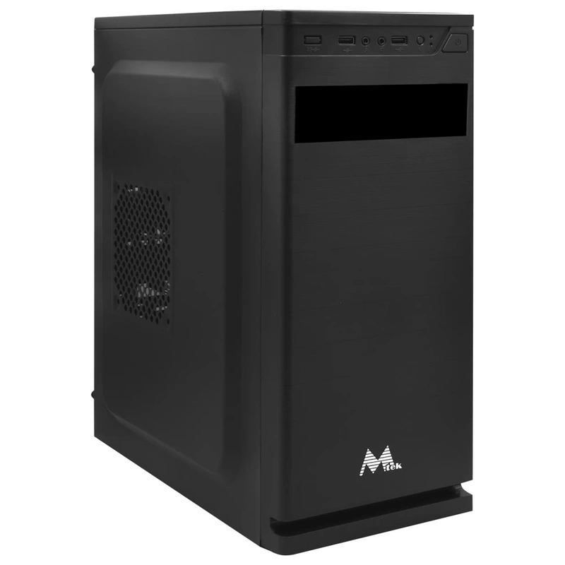Gabinete Kit Mtek DK01 Fonte 500W Speaker Mouse Teclado Espanhol - Preto - Imagem 2