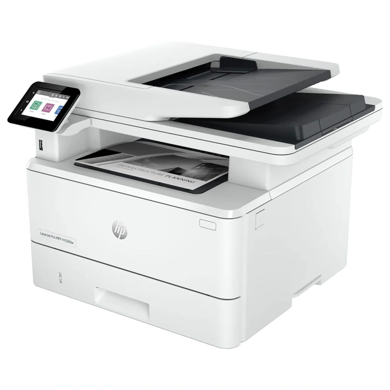Impressora HP Laserjet Pro 4103FDW Wifi 220V - Branco Laserjet pro MFP 4103FDW - Imagem 3