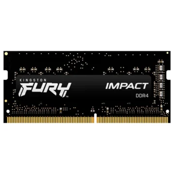 Memória RAM para Notebook Kingston Fury Impact DDR4 8GB 3200MHz - Preto (KF432S20IB8)
