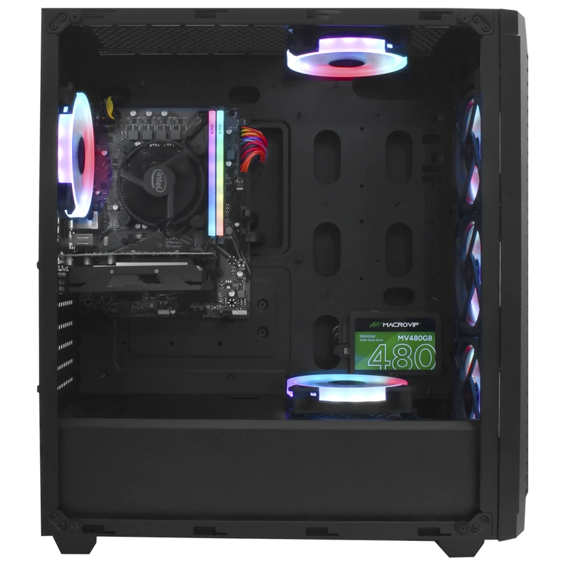 PC Montado Intel Core i3 10105F 3.7GHz 16GB RAM 480GB SSD GeForce GTX750TI 4GB + Mouse - Imagem 2