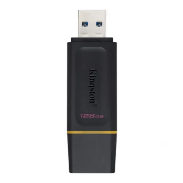 Pendrive Kingston Exodia 128GB USB 3.2 - Preto (DTX128GB)