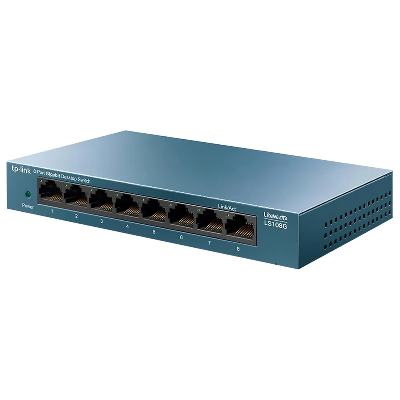 Hub Switch Tp-link LS108G 8 Portas - 101001000Mbps - Imagem 2