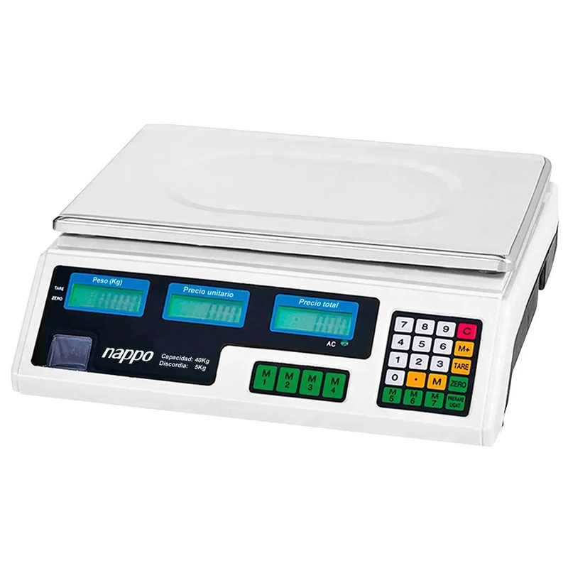 Balança Digital Nappo NEB-092 Branco - 40KG