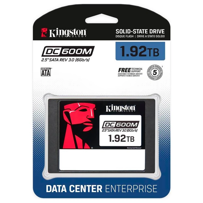 SSD Kingston 1.92TB DC600M 2.5 SATA 3 - 6Gb/s SEDC600M/1920G - Imagem 3