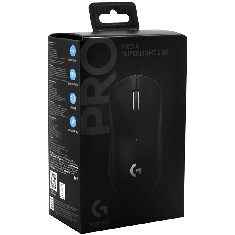 Mouse Gamer Logitech Pro X Superlight 2 SE Wireless - Preto (910-007648) - Imagem 4