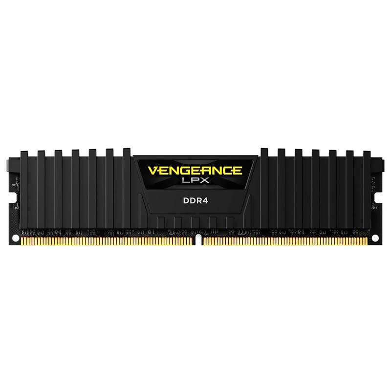 Memória RAM Corsair Vengeance LPX DDR4 16GB 2666MHz - Preto (CMK16GX4M1A2666C16)