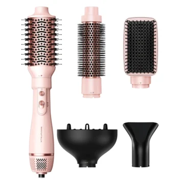 Escova Secadora Wavytalk 639S Air Sculpt 220V - Rosa (Kit 5 em 1) Air Sculpt 5 in 1