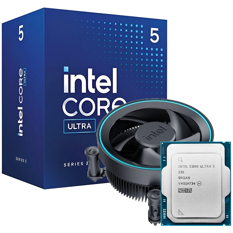 Processador Intel Core Ultra 5 235 Socket LGA 1851 24MB Até 5.00GHz 14 núcleos