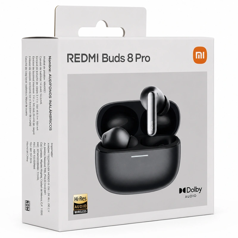 Fone de Ouvido Xiaomi Redmi Buds 8 Pro Bluetooth - Obsidian Preto (BHR08GOGL) - Imagem 4