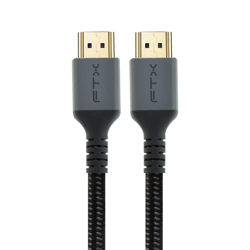 Cabo HDMI para HDMI FTX CT-HD8K-AG1 8K - 1M 70g Preto / Cinza