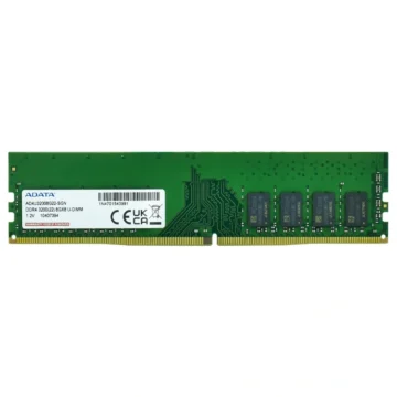 Memória RAM ADATA DDR4 8GB 3200MHz - AD4U32008G22-SGN UDIMM CL22