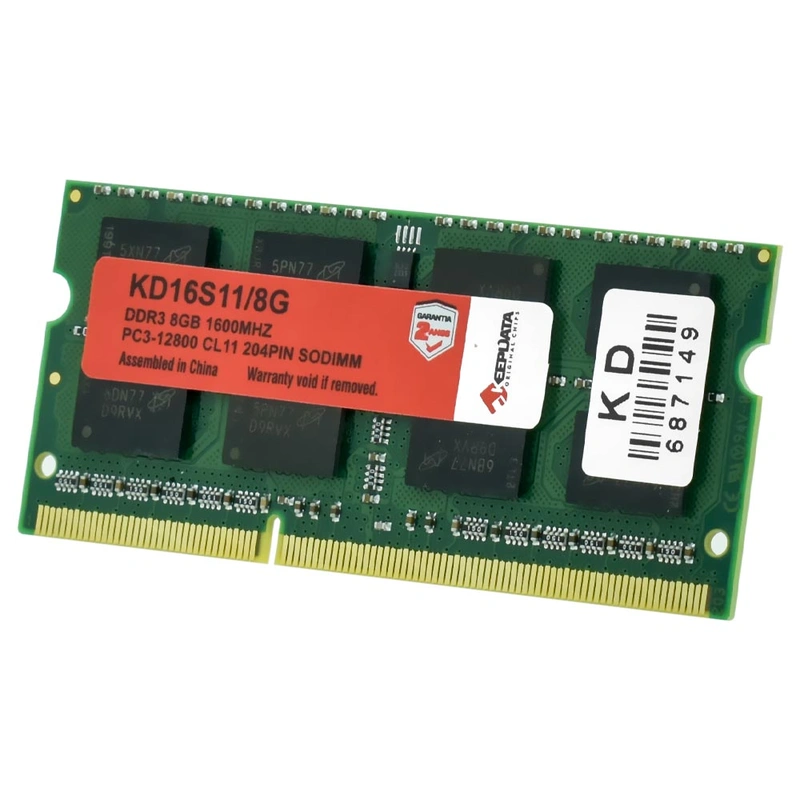 Memória RAM para Notebook Keepdata DDR3 8GB 1600MHz - KD16S118G SODIMM - Imagem 2