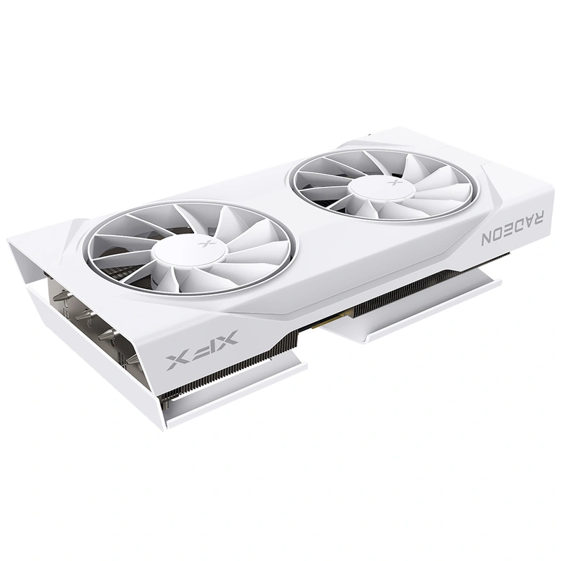 Placa de Vídeo XFX Swift OC Gaming White Edition 8GB Radeon RX9060 XT - RX-96TSW8GWQ - Imagem 3