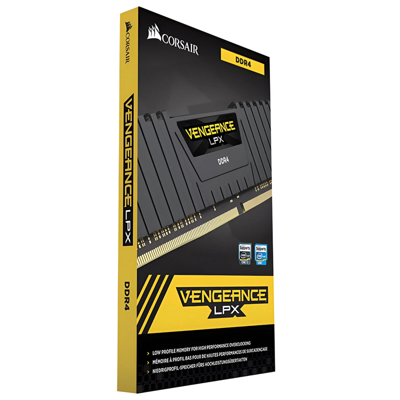 Memória RAM Corsair Vengeance LPX DDR4 8GB 3200 MHz - Preto (CMK8GX4M1E3200C16) - Imagem 3