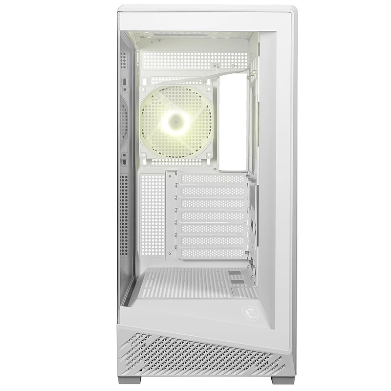 Gabinete Gamer MSI Mag Pano 130R PZ Mid Tower 4 Cooler ARGB - Branco - Imagem 4