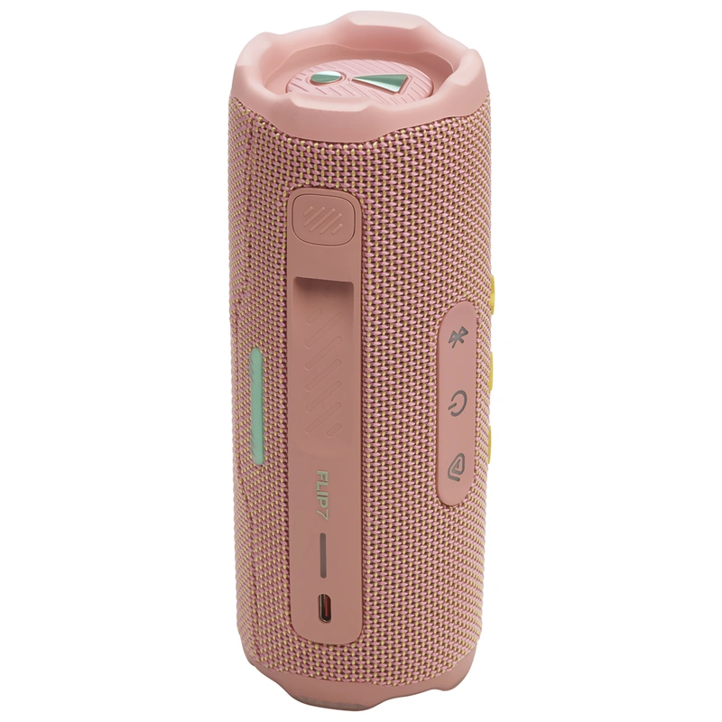 Caixa de Som JBL Flip 7 Bluetooth - Rosa IP68 JBLFLIP7PINKAM - Imagem 2