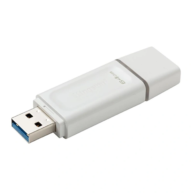 Pendrive Kingston Exodia 64GB USB 3.2 - Branco (KC-U2G64-5R) - Imagem 2