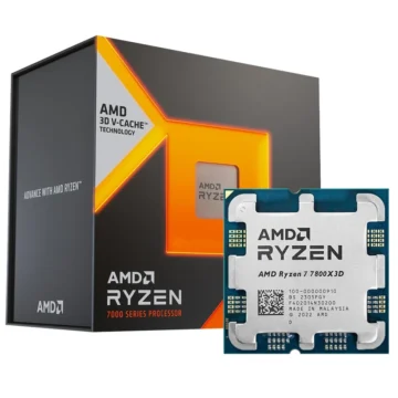 Processador AMD Ryzen 7 7800X3D Socket AM5 4.2GHz 104MB Até 5.0GHz 8 núcleos