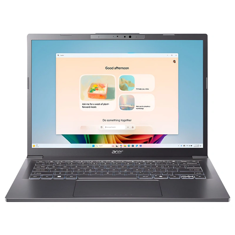 Notebook Acer Aspire 14 AI A14-52M-72FH Intel Core Ultra 7 256V Tela WUXGA 14