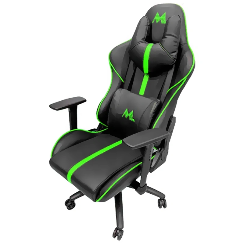Cadeira Gamer Mtek MK02 - Preto Verde - Imagem 2