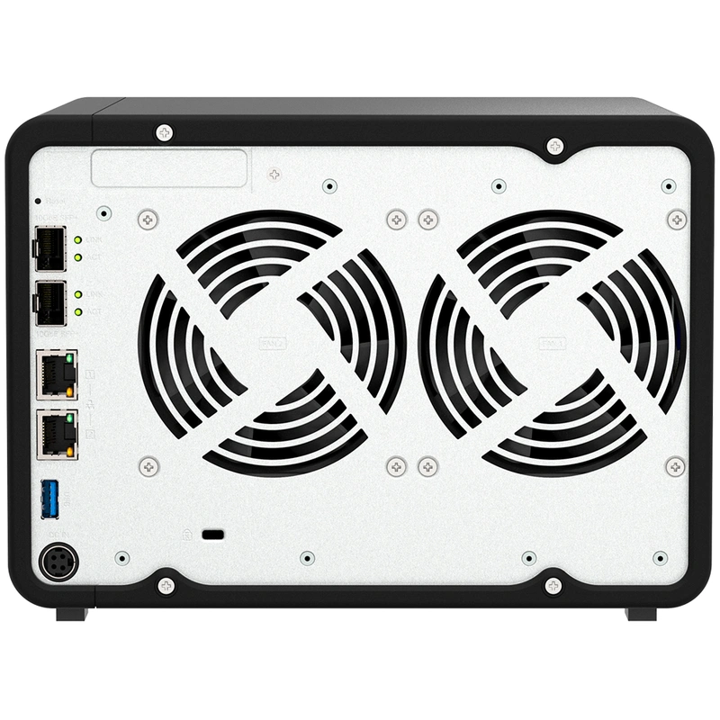 Servidor Nas Storage QNAP TS-632X Quad-Core de 2.0GHz 4GB de RAM 6 Baias USB 3.0 LAN - Imagem 3