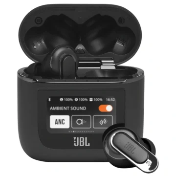 Fone de Ouvido JBL Tour Pro 3 ANC TWS Bluetooth - Preto Case: USB-C