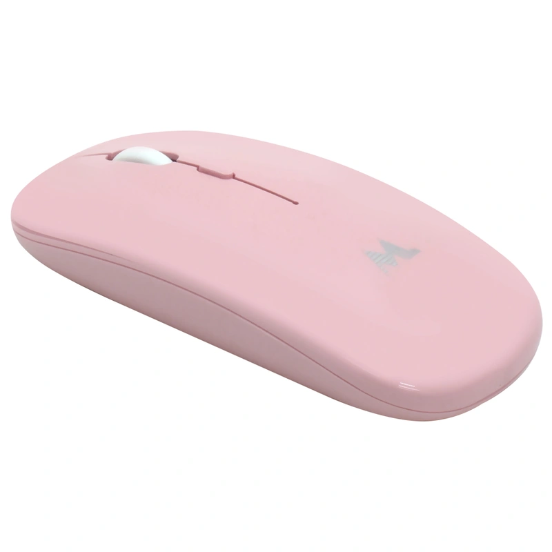 Mouse Mtek MW-4W350 Wireless - Rosa USB Receiver - Imagem 2
