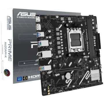 Placa Mãe ASUS Prime A620AM-K Socket AM5 DDR5 AMD A620A Micro ATX