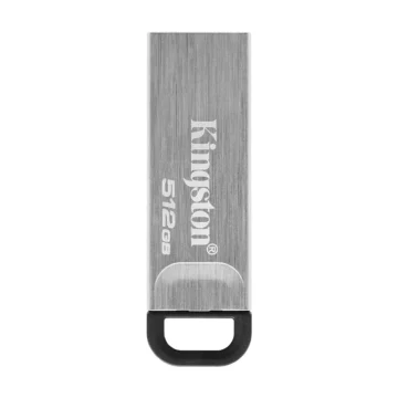 Pendrive Kingston Kyson 512GB USB 3.2 - Prata (DTKN512GB)