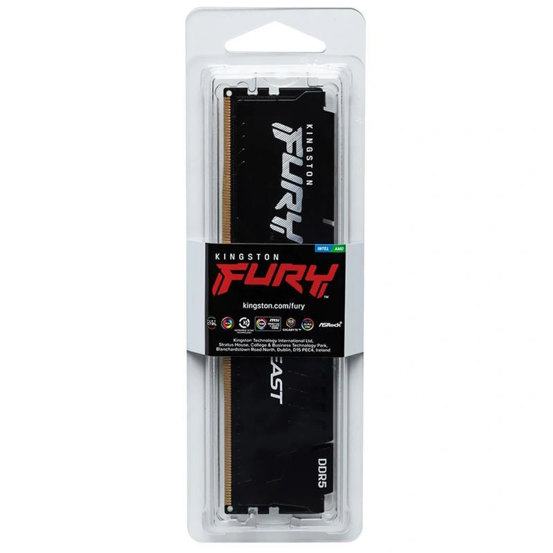 Memória RAM Kingston Fury Beast DDR5 32GB 5200MHz - Preto (KF552C40BB-32) - Imagem 3