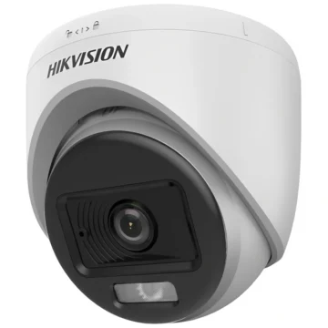 Câmera de Segurança Hikvision DS-2CE70DF0T-LPFS Color VU HD Indoor 2.8MM 2MP - Branco
