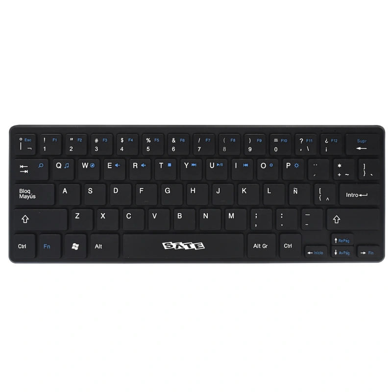 Teclado + Mouse Satellite AK-732G Wireless Espanhol - Preto Windows USB Receiver - Imagem 2