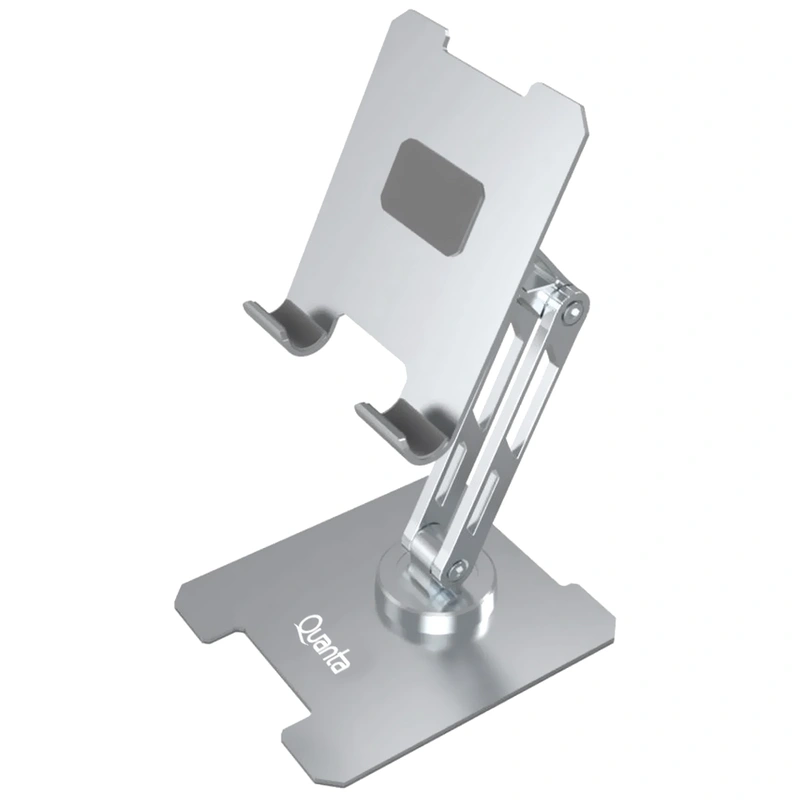 Suporte de Celular e Tablet Quanta QTSMA20 - Prata (Mesa)