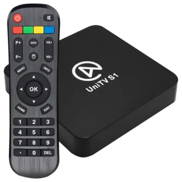 Receptor Iptv UniTV S1 K10 1GB de RAM 8GB HD - Preto Wi-Fi 802.11 - Bluetooth