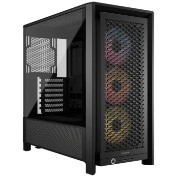 Gabinete Corsair Frame 4000 Series Airflow Mesh CC-9011296-WW Mid Tower 3 Cooler ARGB